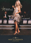 Moet Centre Stage Vintage Retro Advert Poster A4 Photo Print