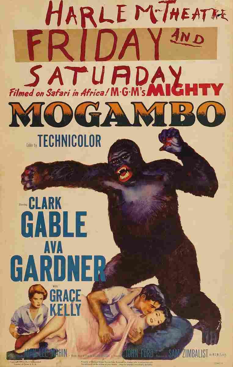 Mogambo 06  film star poster A4 Photo Print
