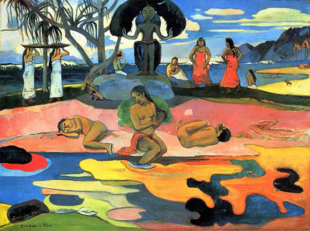 Mohana No Atua Gauguin Impressionism A4 Photo Print