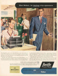 Mohara Office Woolrich 1940s Vintage Retro Advert Poster