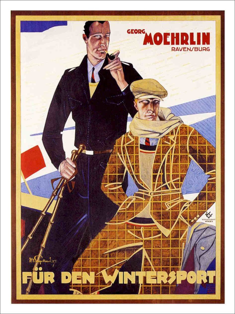 Moherlin Engelhardt 1927 Vintage Retro Advert Poster A4 Photo Print