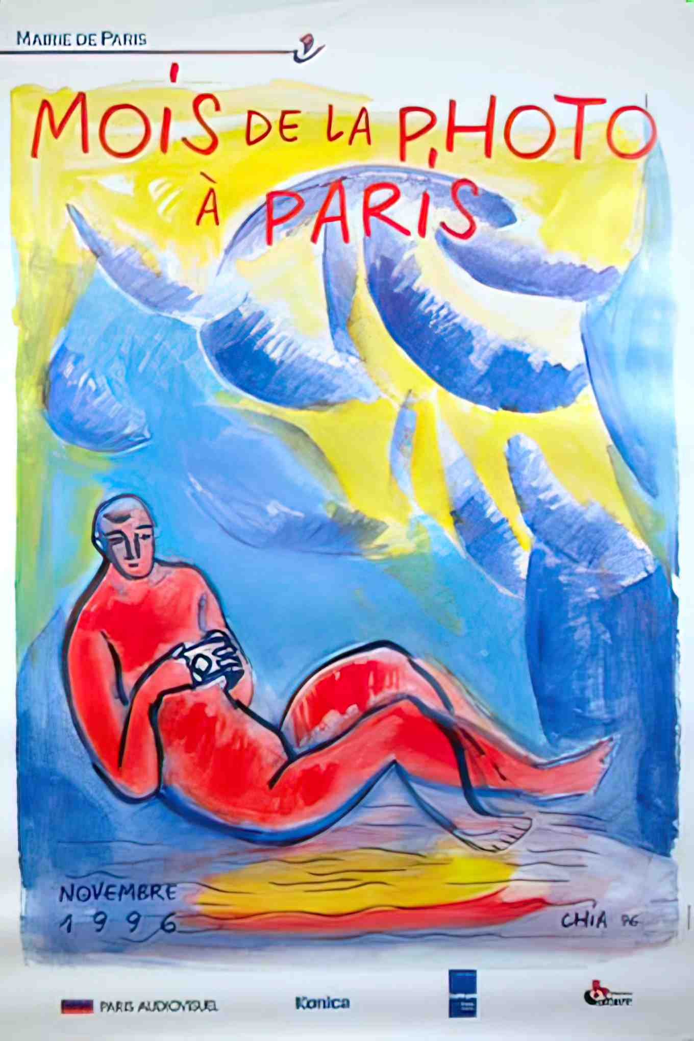 MoisFotoParis96Chia Advert A4 Photo Print