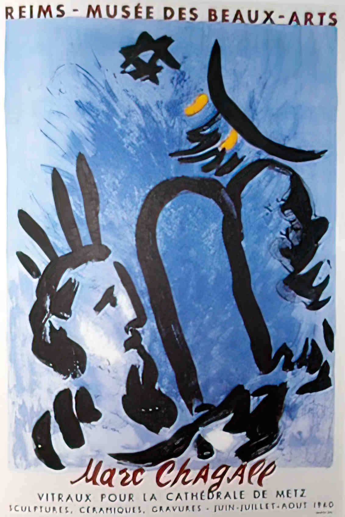 Moise1960 Chagall Advert A4 Photo Print