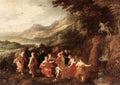 Momper Joos De Helicon Or Minervas Visit To The Muses A4 Photo Print