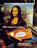 Mona Lisa Cigars Vintage Retro Advert Poster A4 Photo Print