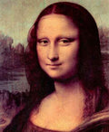 Mona Lisa Detail by Da Vinci A4 Photo Print