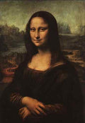 Mona Lisa EUR Leonardo da Vinci  A4 Photo Print