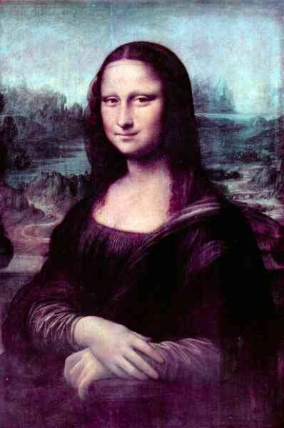 Mona Lisa by Da Vinci A4 Photo Print