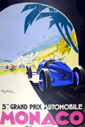 Monaco Grand Prix 1 Vintage Retro Advert Poster A4 Photo Print 2