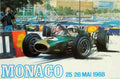 Monaco68b Vintage Advert A4 Photo Print