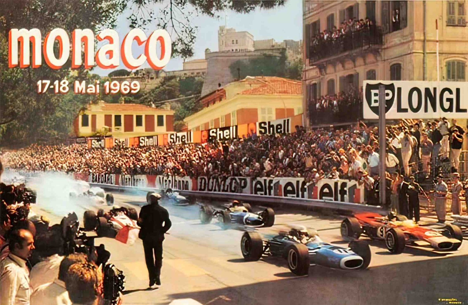 Monaco69 Advert A4 Photo Print