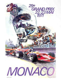 Monaco71 Advert A4 Photo Print