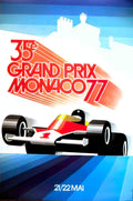 Monaco77 Advert A4 Photo Print