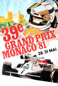 Monaco81 Advert A4 Photo Print