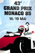 Monaco85 Advert A4 Photo Print