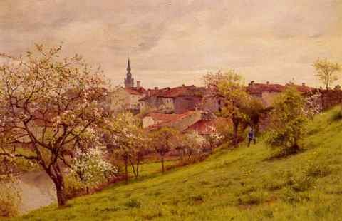 Monchablon Jean Ferdinand Le Printemps Amiens A4 Photo Print