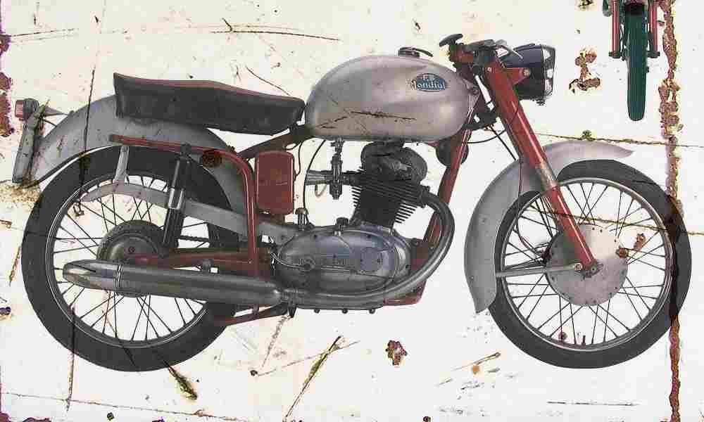 Mondial 1956 Aged Vintage A4 Photo Print
