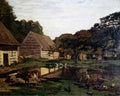 Monet A Farmyard In Normandy A4 Photo Print