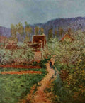 Monet Claude 1840 1926 Spring at Giverny A4 Photo Print