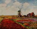 Monet Claude 1840 1926 Tulips from Holland A4 Photo Print