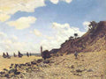 Monet Claude Beach At Honfleux A4 Photo Print