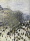 Monet Claude Boulevard Des Capucines 1873 Cat7 A4 Photo Print