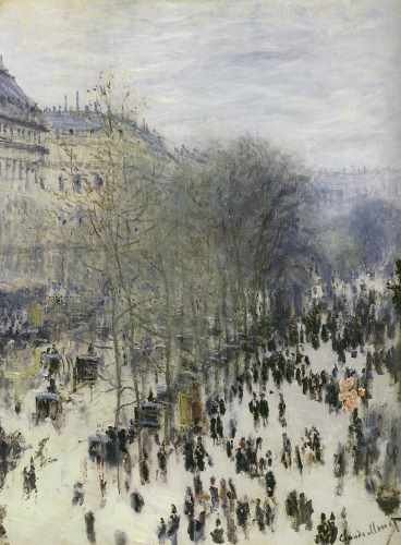 Monet Claude Boulevard Des Capucines 1873 Cat7 A4 Photo Print
