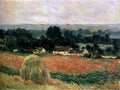 Monet Claude Haystack At Giverny 1886 A4 Photo Print
