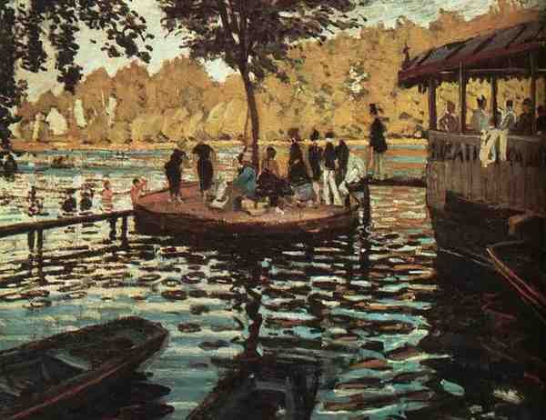 Monet Claude La Grenouillere A4 Photo Print