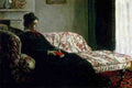 Monet Claude Meditation A4 Photo Print