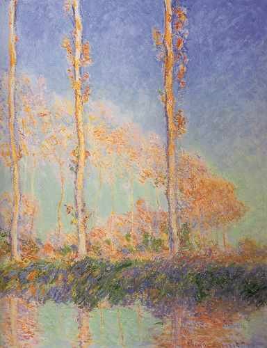 Monet Claude Poplars 1891 Cat26 A4 Photo Print