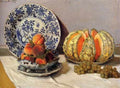 Monet Claude Still Life With Melon A4 Photo Print