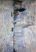 Monet Claude The Boats Regatta A4 Photo Print
