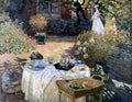 Monet Claude The Luncheon A4 Photo Print