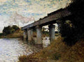 Monet Claude The Railway Bridge At Argenteuil A4 Photo Print