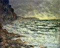Monet Claude The Sea At Fecamp 1881 A4 Photo Print