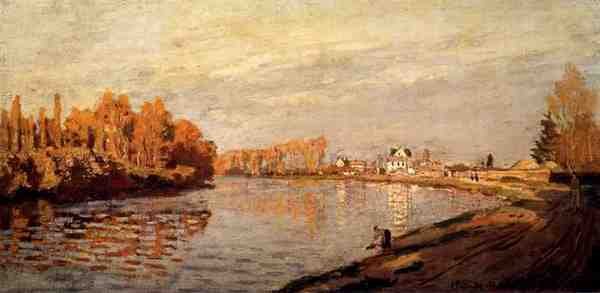 Monet Claude The Seine At Argenteuil 1872 A4 Photo Print