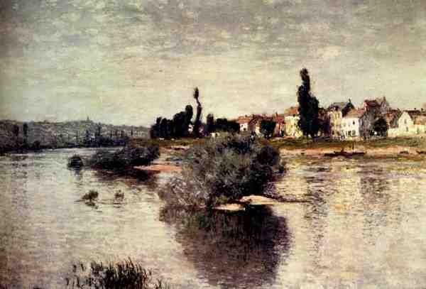 Monet Claude The Seine At Lavacourt A4 Photo Print