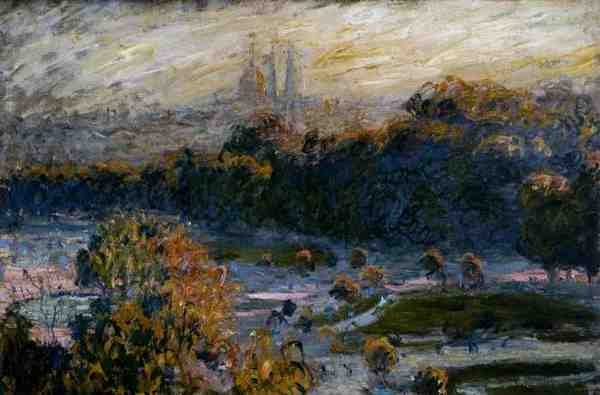 Monet Claude The Tuileries A4 Photo Print