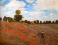 Monet Claude Wild Poppies Near Argenteuil A4 Photo Print