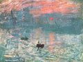 Monet Sunrise Art A4 Photo Print