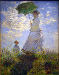 Monet Umbrella A4 Photo Print