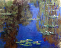 Monet Water Lilies 6 Large A4 Photo Print