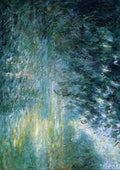 Monet morning on the seine in the rain A4 Photo Print