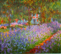 Monet's Garden by Monet Impressionism A4 Photo Print