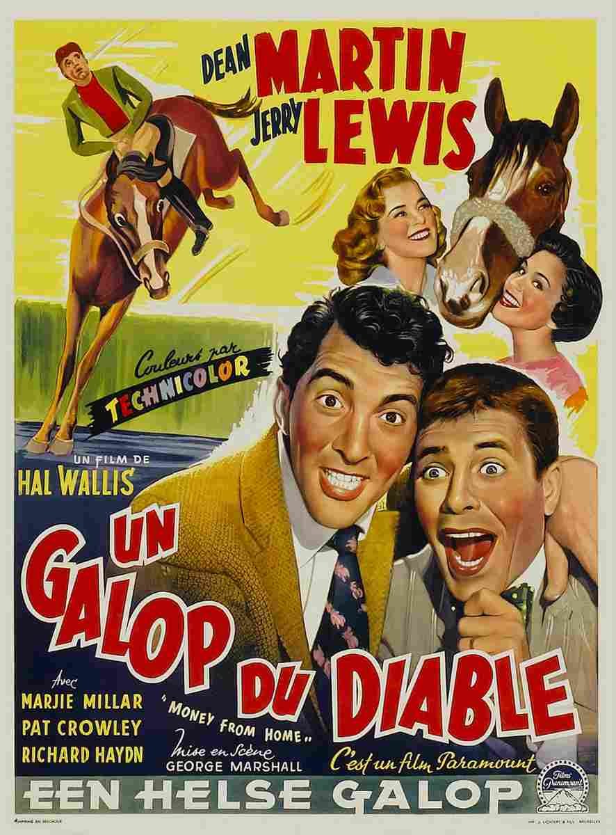 Money From Home 07  film star poster A4 Photo Print