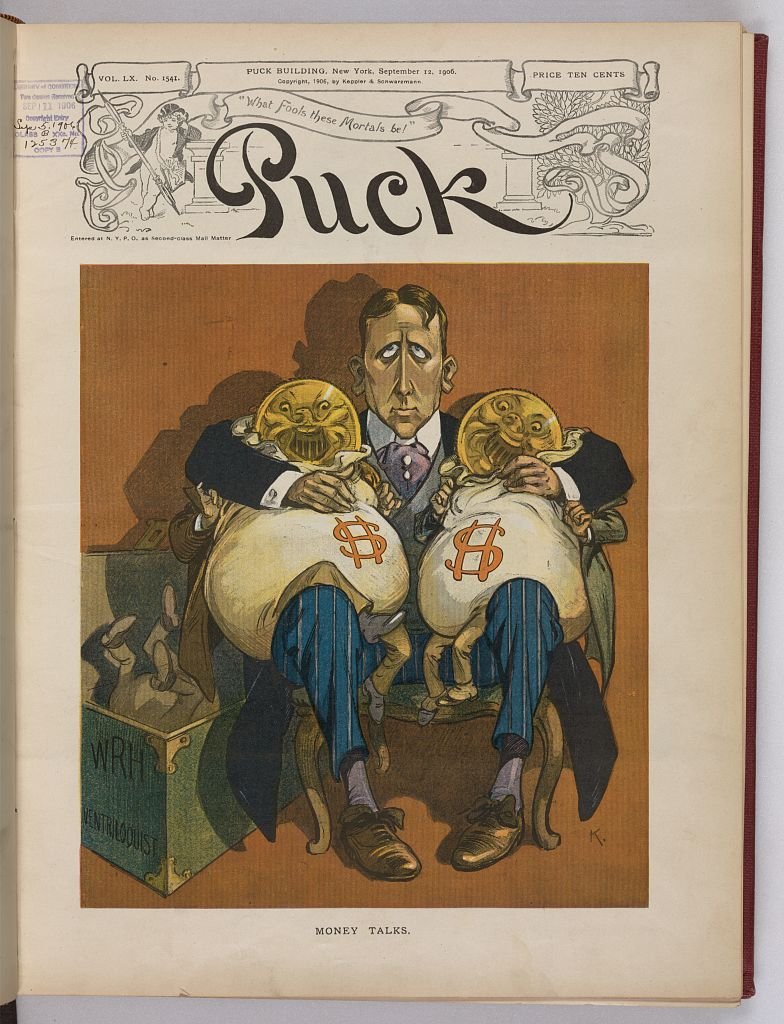 Money talks PUCK A4 Photo Print