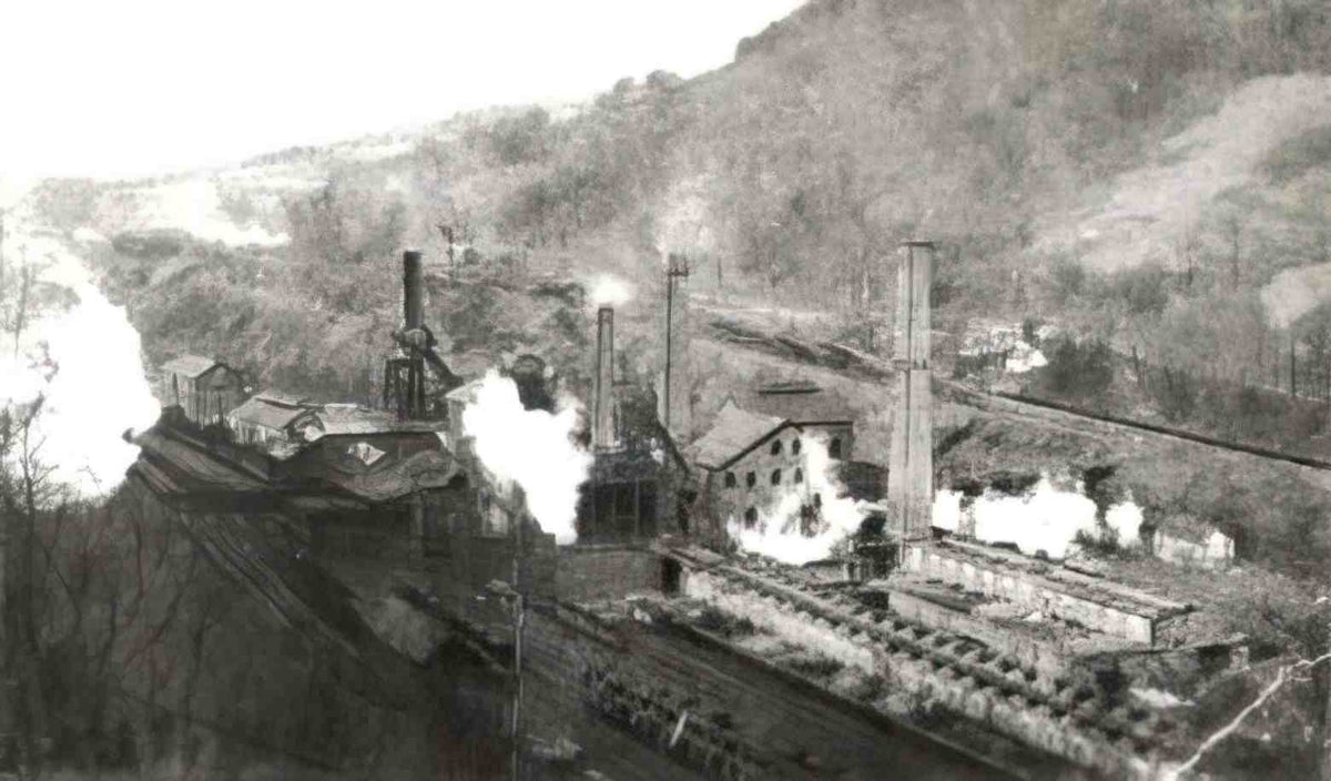 Monmouthshire Abercarn Celynen South Colliery Vintage A4 Photo Print