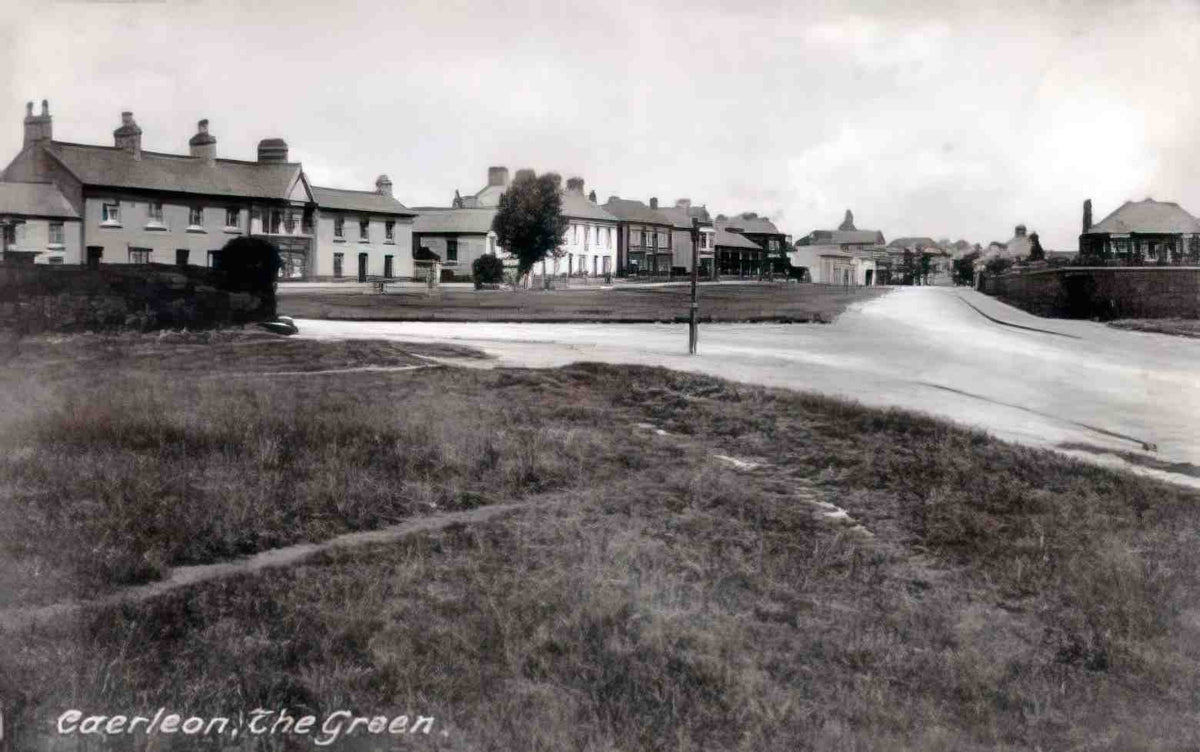 Monmouthshire Caerleon The Green 1920s Vintage A4 Photo Print
