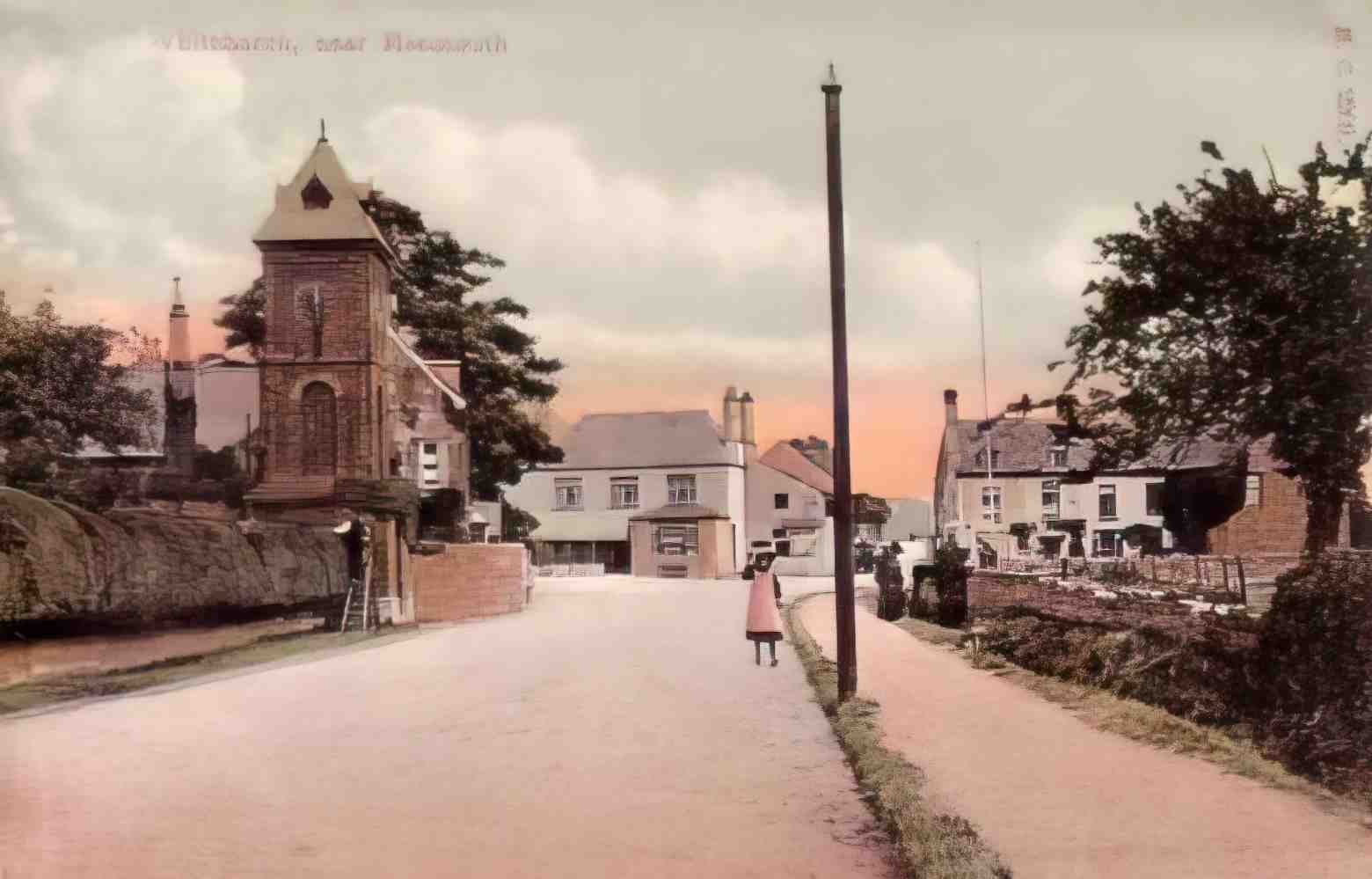 Monmouthshire Whitchurch 1910s Vintage A4 Photo Print